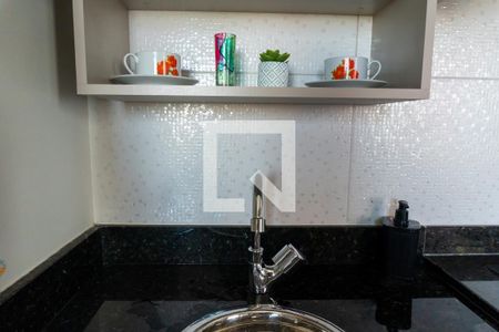 Studio para alugar com 27m², 1 quarto e sem vagaCozinha 