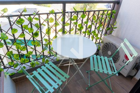 Studio para alugar com 27m², 1 quarto e sem vagaVaranda 