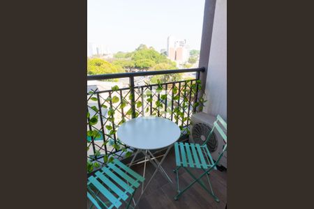 Studio para alugar com 27m², 1 quarto e sem vagaVaranda 