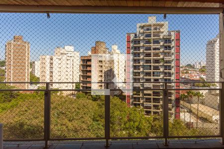 Sacada da Sala de apartamento à venda com 3 quartos, 120m² em Jardim Proença, Campinas