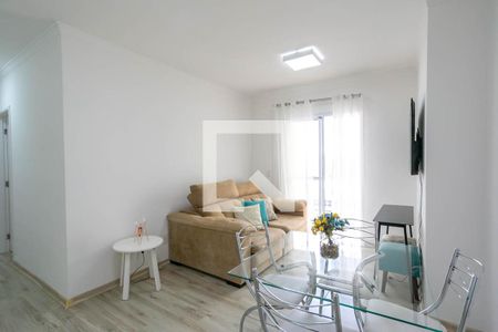 Sala de apartamento para alugar com 2 quartos, 71m² em Rudge Ramos, São Bernardo do Campo