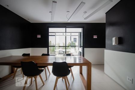 Studio para alugar com 32m², 1 quarto e 1 vagaSalão de Festas