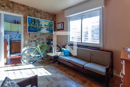 Sala de apartamento à venda com 2 quartos, 50m² em Petrópolis, Porto Alegre