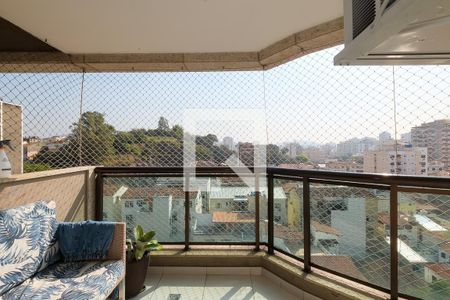 Varanda da Sala de apartamento à venda com 4 quartos, 219m² em Tijuca, Rio de Janeiro