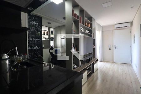 Sala de apartamento à venda com 2 quartos, 44m² em Campestre, Santo André