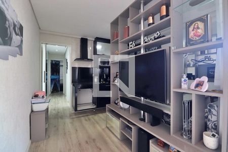 Sala de apartamento à venda com 2 quartos, 44m² em Campestre, Santo André