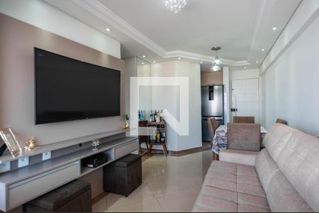 Sala de apartamento para alugar com 2 quartos, 56m² em Vila Pereira Cerca, São Paulo