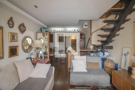 Sala de apartamento à venda com 4 quartos, 220m² em Botafogo, Rio de Janeiro