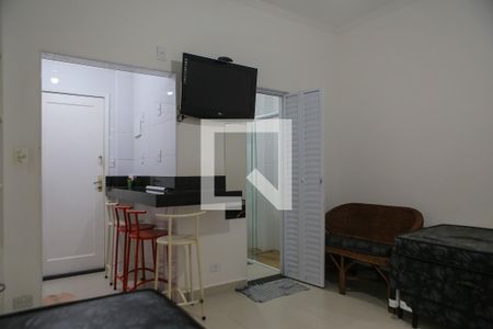 Kitnet de kitnet/studio para alugar com 1 quarto, 27m² em Boqueirão, Santos