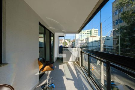 Sala Varanda de apartamento à venda com 2 quartos, 85m² em Maracanã, Rio de Janeiro