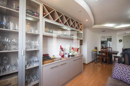 Sala de apartamento à venda com 3 quartos, 118m² em Paraisópolis, São Paulo