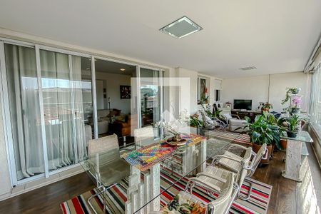 Varanda de apartamento à venda com 4 quartos, 148m² em Quarta Parada, São Paulo