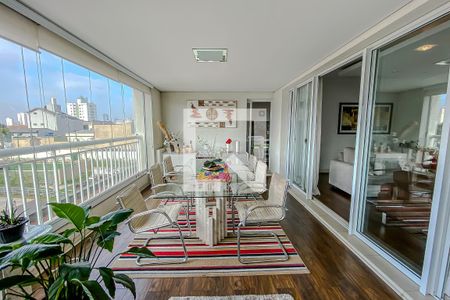 Varanda de apartamento à venda com 4 quartos, 148m² em Quarta Parada, São Paulo