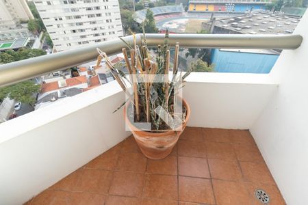 Varanda do Quarto de apartamento para alugar com 1 quarto, 41m² em Vila Mariana, São Paulo