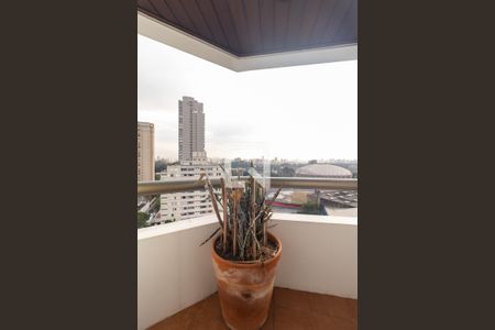 Varanda do Quarto de apartamento para alugar com 1 quarto, 41m² em Vila Mariana, São Paulo