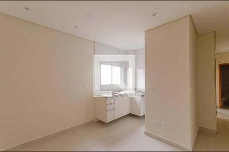 Sala e Cozinha Integrada de apartamento para alugar com 2 quartos, 39m² em Vila Costa Melo, São Paulo