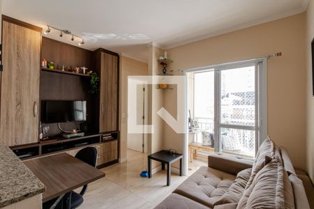 Sala de apartamento para alugar com 1 quarto, 36m² em Vila Gumercindo, São Paulo