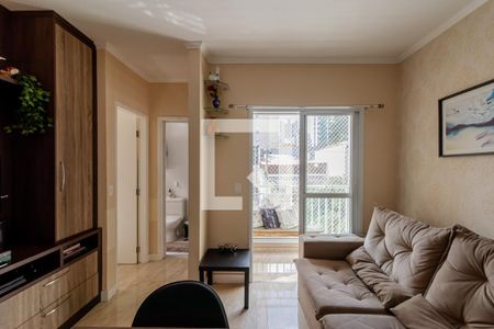 Sala de apartamento para alugar com 1 quarto, 36m² em Vila Gumercindo, São Paulo