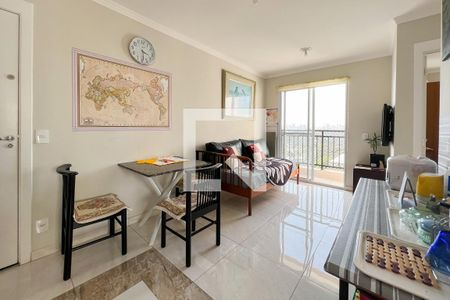 Sala de apartamento para alugar com 2 quartos, 56m² em Bom Retiro, São Paulo