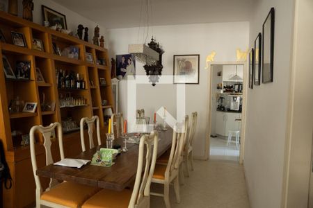 Sala de Jantar de apartamento à venda com 3 quartos, 136m² em Cosme Velho, Rio de Janeiro