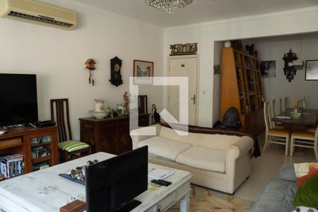 Sala de Estar de apartamento à venda com 3 quartos, 136m² em Cosme Velho, Rio de Janeiro