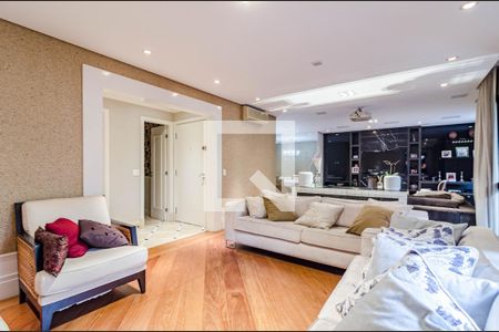 Sala de apartamento à venda com 3 quartos, 190m² em Jardim Paulista, São Paulo
