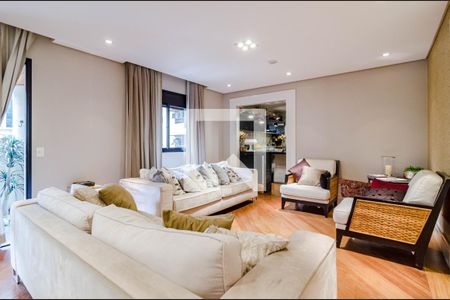 Sala de apartamento à venda com 3 quartos, 190m² em Jardim Paulista, São Paulo