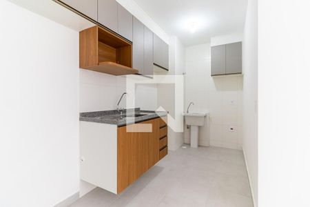 Apartamento para alugar com 35m², 2 quartos e 1 vagaCozinha e Área de Serviço