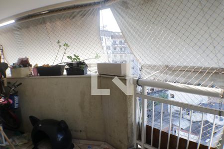 Varanda da Sala de apartamento à venda com 3 quartos, 168m² em Taquara, Rio de Janeiro