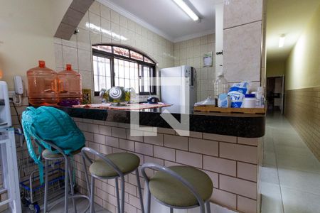 Detalhe da sala de jantar de casa para alugar com 4 quartos, 150m² em Aviação, Praia Grande