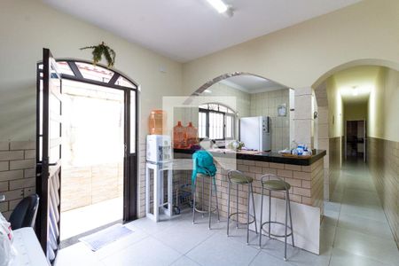 Sala de jantar de casa para alugar com 4 quartos, 150m² em Aviação, Praia Grande