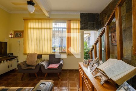 Sala de casa de condomínio à venda com 4 quartos, 170m² em Rocha, Rio de Janeiro