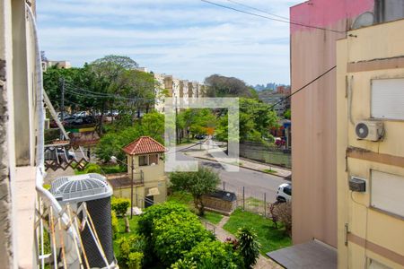 Vista da Sala  de apartamento à venda com 1 quarto, 42m² em Santo Antônio, Porto Alegre