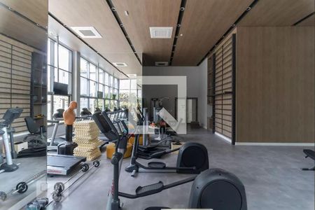 Apartamento para alugar com 44m², 1 quarto e 1 vaga Apartamento para alugar com 44m², 1 quarto e 1 vagaAcademia