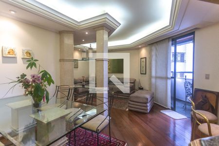 Sala de estar de apartamento à venda com 3 quartos, 137m² em Baeta Neves, São Bernardo do Campo