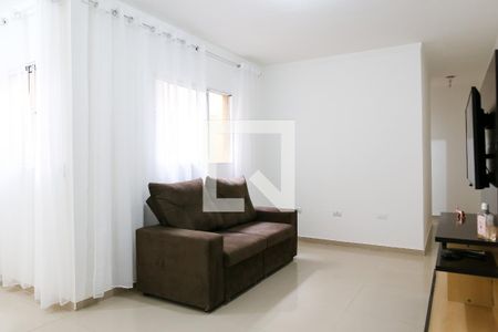 Sala de apartamento para alugar com 3 quartos, 106m² em Vila Curuçá, Santo André