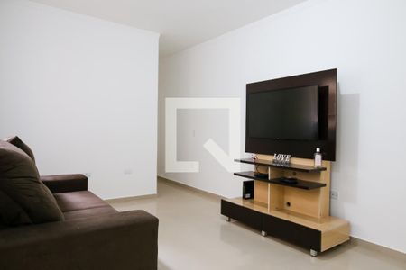 Sala de apartamento à venda com 3 quartos, 106m² em Vila Curuçá, Santo André