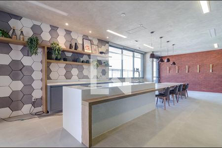 Studio à venda com 30m², 1 quarto e sem vagaEspaço gourmet