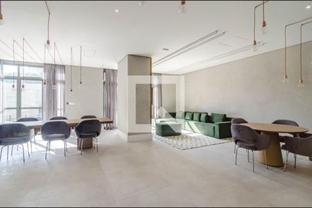 Studio à venda com 30m², 1 quarto e sem vagaSalão de festas