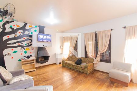 Sala de casa à venda com 4 quartos, 400m² em Cristal, Porto Alegre