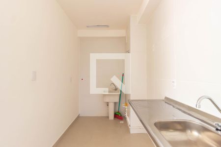 Studio à venda com 39m², 2 quartos e sem vagaCozinha e Área de Serviço