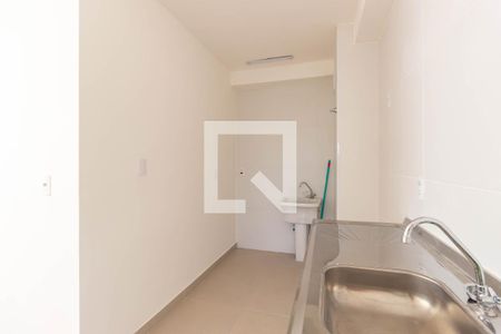Studio à venda com 39m², 2 quartos e sem vagaCozinha e Área de Serviço
