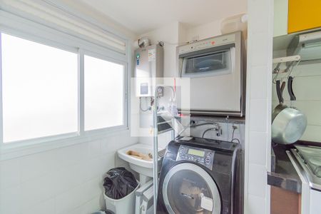 Apartamento à venda com 77m², 2 quartos e 2 vagasCozinha e Área de Serviço