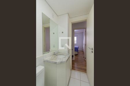 Apartamento à venda com 77m², 2 quartos e 2 vagasBanheiro Social