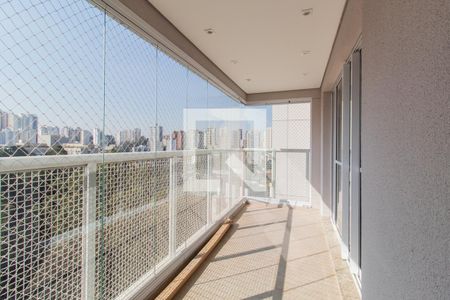 Varanda da Sala de apartamento para alugar com 2 quartos, 85m² em Vila Andrade, São Paulo