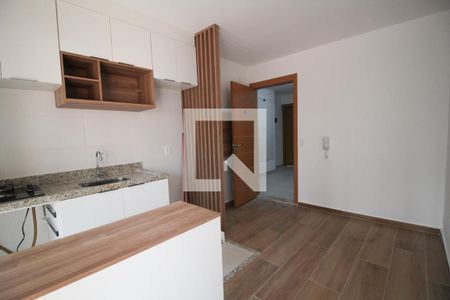 sala / cozinha de apartamento à venda com 1 quarto, 31m² em Jardim São Paulo, São Paulo