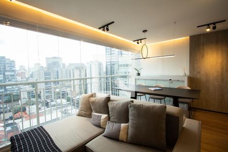 Apartamento para alugar com 54m², 1 quarto e 1 vaga Apartamento para alugar com 54m², 1 quarto e 1 vagaVaranda