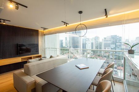 Apartamento para alugar com 54m², 1 quarto e 1 vaga Apartamento para alugar com 54m², 1 quarto e 1 vagaVaranda