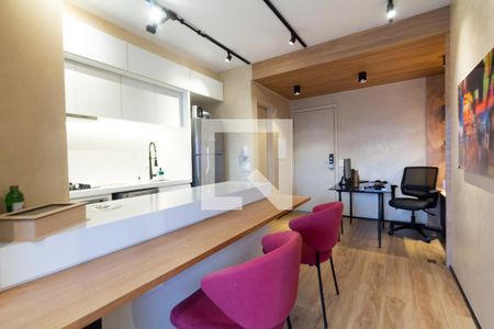 Apartamento para alugar com 54m², 1 quarto e 1 vaga Apartamento para alugar com 54m², 1 quarto e 1 vagaSala/Cozinha