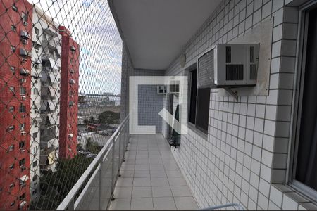 Varanda da Sala  de apartamento para alugar com 2 quartos, 78m² em Barra da Tijuca, Rio de Janeiro